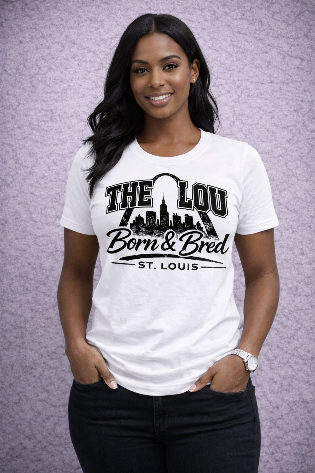 The Lou Born & Bred Women’s Tee